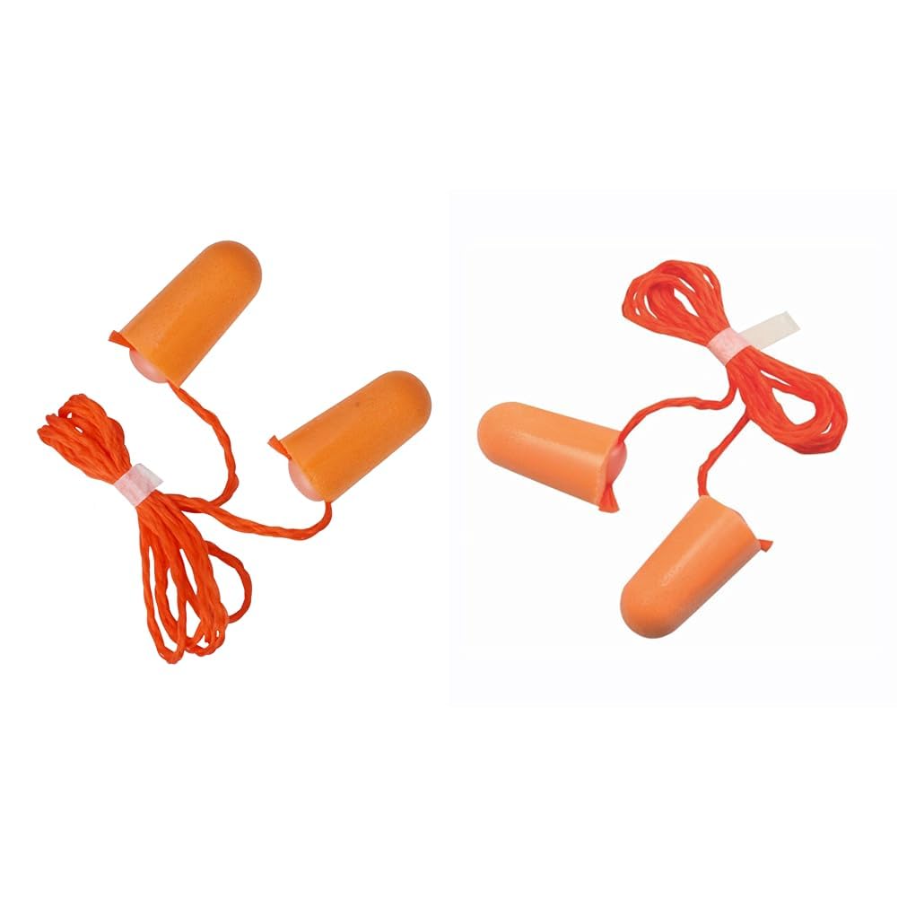3M 1110 Ear Plugs Corded, Extra Soft, Reusable Earbuds Noise Cancellation, Soundproof Earplug Use Fo