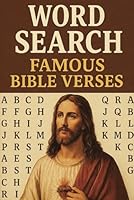 Best Word Search: Famous Bible Verses – Inspirational Christian Puzzle Book for Adults & Teens: Discover God’s Word One Puzzle at a Time – Uplifting, ... and Spiritually Enriching (German Edition) B0F6CX58P9 Book Cover