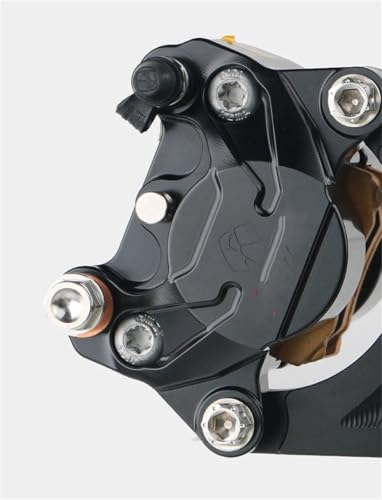 Rotor de frein et étrier vélo RZMA M619 en aluminium noir