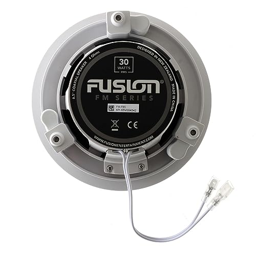 Image of Garmin Fusion FM Series Marine Speakers, 6.5 inch 120-Watt Flush Mount Round White, A Brand
