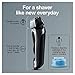 Braun Electric Razor for Men, Series 8 8457cc Electric Foil Shaver with Precision Beard Trimmer, Cleaning & Charging SmartCare Center, Galvano Silver