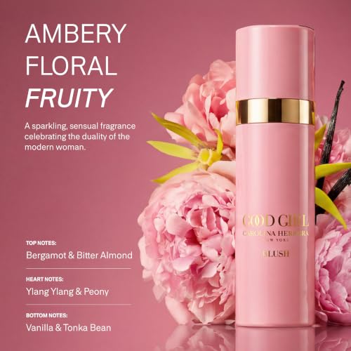 Image of Carolina Herrera Good Girl Blush Body Mist for Women - 3.4 oz