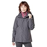 Berghaus Women's Maitland Gemini GORE-TEX® 3-in-1 Jacket with Removable Fleece Midlayer & Adjustable Hood, Waterproof (UK, Numeric, 14, Regular, Regular, Grey)