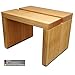 myduct - moderner Tritthocker, Hocker, Schemel, Fussbank, Holzhocker aus Massivholz mit Griffmulde (Buche)