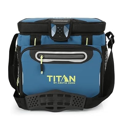 Titan by Arctic Zone Deep Freeze Cooler - Zipperless Hardbody Cooler - Deep Freeze Insulation, HardBody Liner, and SmartShelf