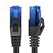 Price comparison product image KabelDirekt  30m  Ethernet, patch & network cable (transfers gigabit internet speed, ideal for 1Gbps networks/LANs, routers, modems, switches, RJ45 plug (blue), black)