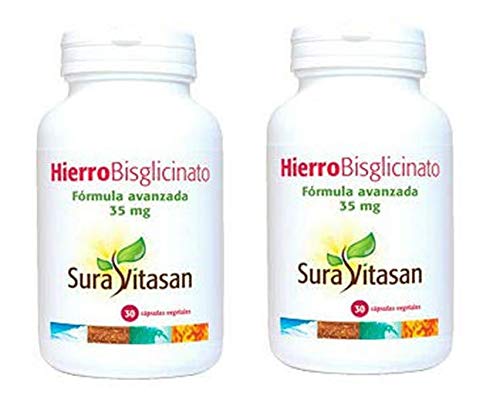Hierro Bisglicinato 35 Mg 30 Cápsulas (Pack 2 U.)