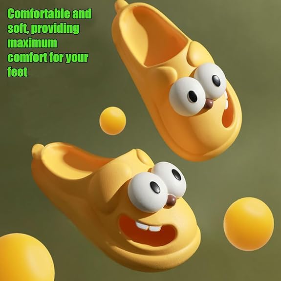 Kissing Slippers for Women Men, Soulmate Slides, Solemates Slides, PVC Non-Slip Soles, Anti-collision Toe Cap2