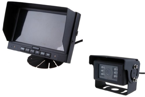 Preisvergleich Produktbild Rückfahrkamerasystem 7" mit Kabel und Kamera