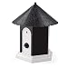 YC° CY Ultrasonic Dog Bark Control Anti Barking Device Sonic Bark Deterrents in Birdhouse Shape (Black)