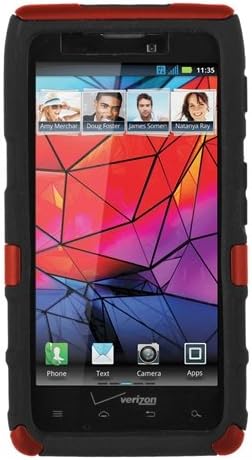 Seidio CSK3MTRZ-GR DILEX Case for use with Motorola Droid Razr - Garnet Red