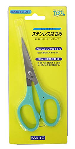 Ciseaux argile Padico 13.5cm acier inoxydable outil modelage sculpture - 2