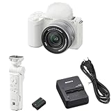 SONY(ソニー) 【ZV-E10M2K と バッテリー/チャージャー/グリップ セット】 はじめてのVlog撮影に。ZV-E10M2K ホワイト + ACC-VPT3ZK アクセサリーキット(GP-VPT3 ホワイト + NP-FZ100) + 急速チャージャー BC-QZ1