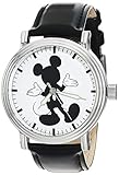Tieni traccia del tempo con questo orologio Disney Vintage Adult con licenza ufficiale di ewatchfactory al polso. L'orologio mostra sul viso opere d'arte del tuo personaggio Disney preferito ed è progettato con lancette delle ore e dei minuti etichettate per aiutare i giovani a imparare a dire il tempo. Questo orologio classico ha una finitura in acciaio lucido e opaco e un movimento giapponese di precisione per una misurazione precisa del tempo e un produttore di 1 anno di garanzia