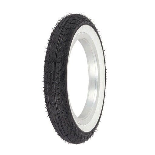 Bike Tire 12-1/2" x 2-1/4" P-1193 Black/White Sidewall