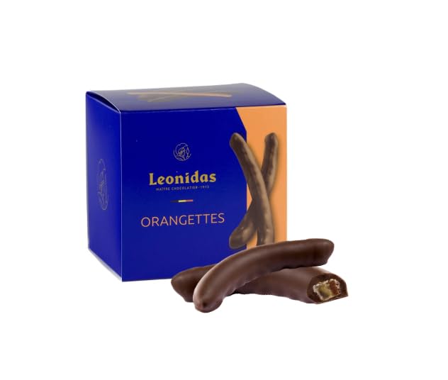 Miniatura 2 de Leonidas Chocolate belga | Cáscara de naranja confitada de chocolate negro | 2 cajas de 5.29 onzas