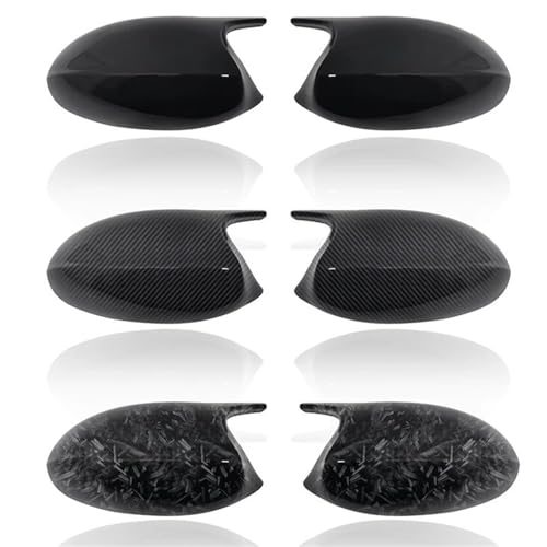 Coques rétroviseurs pour BMW 1 E87 E88 2004-2008 aspect carbone forgé - 2