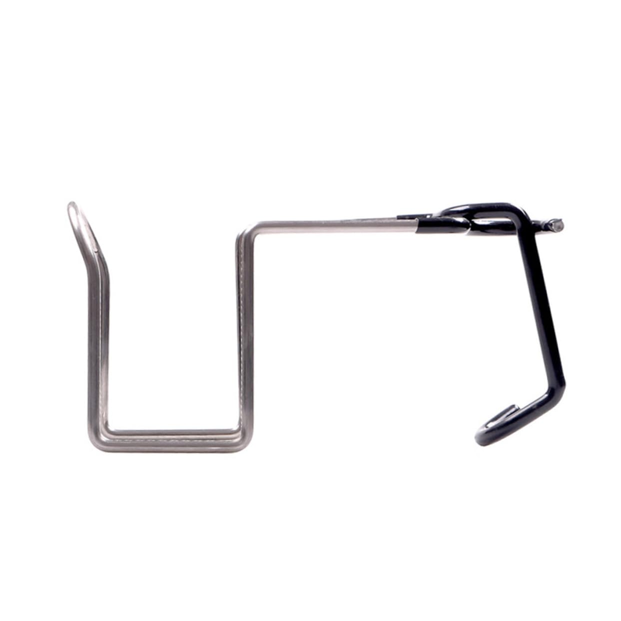 EXAOMBLE Stainless Cup Holder Clip-on for Chairs Tents Universal Outdoor Accessory