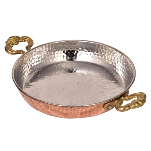 Handmade Turkish 9.4 Inch Copper Pan