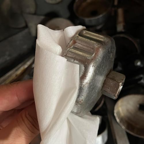 Image of AAwipes Cleanroom Wipes Nonwoven Fabric Roll | 500 Wipes | 68 GSM 10 inch*12 inch| Heavy Duty Dust-Free Cellulose /Polyester Blend Disposable, Jumbo Roll, High Absorbency - NW0681012R