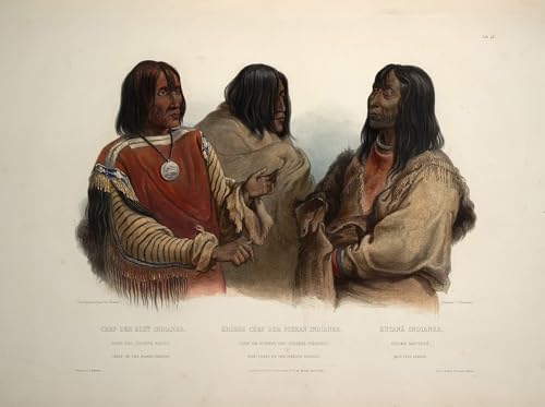 Póster de lienzo de indios nativos americanos de 60x90cm para decoración del hogar y salón