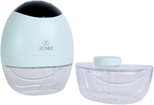 Miniatura 2 de Zomee Botella de colección a prueba de fugas, 7 onzas, para extractor de leche portátil Zomee Fit para madres lactantes y lactantes, contenedor de