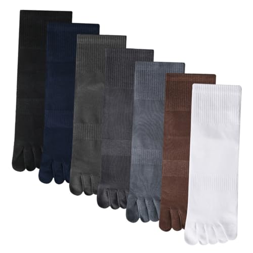 Chaussette doigt de pied homme lot de 7 paires de chaussettes five fingers de sport