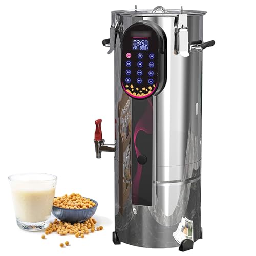 Máquina automática de leche de nueces con filtro extraíble y temporizador para uso en restaurantes