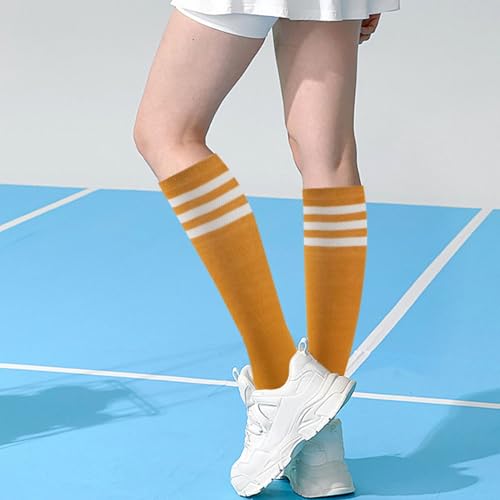 Image of Knee High Socks for Women, Long Tall Knee Tube Socks