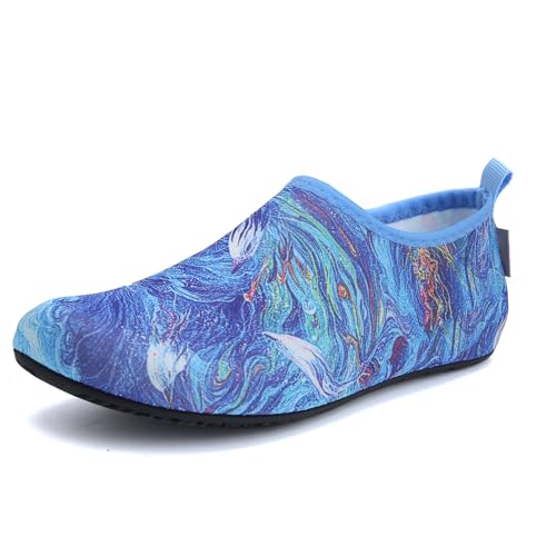 Image of WateLves Womens and Mens Kids Water Shoes Barefoot Quick-Dry Aqua Socks for Beach Swim Surf Yoga Exercise