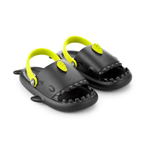 Hoppa BABY SHARK KIDS Black CLOGS -12 Deal