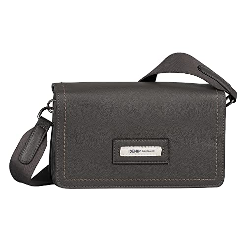 Sac à bandoulière femme DENIM TOM TAILOR Suzan gris foncé petit format pratique