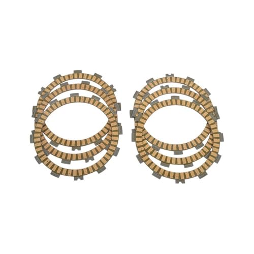 Embrayage moto ZXR400 ZX400L : kit 6 disques friction papier 1991-2002