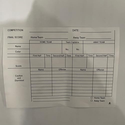 GALPADA Kit árbitro fútbol 2 silbatos con tarjetas y libreta miniatura 4
