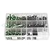 Produktbild JenNiFer 223Pcs Motorrad Complete Fairing Bolt Bolt Front Windschutzscheibe Fastener Clips Screw Kits - Grün