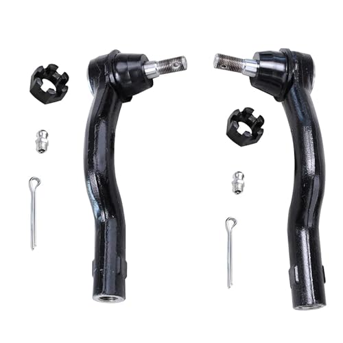 Image of Detroit Axle - Front End 10pc Suspension Kit for Nissan Titan Armada Infiniti QX56 QX80, 2 Upper Control Arms w /Ball Joints 2 Sway Bar Links 4 Inner Outer Tie Rods 2 Boots Replacement