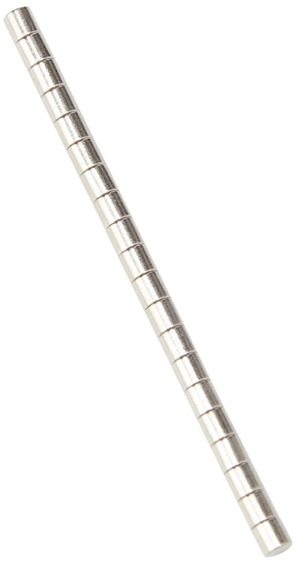 First4magnets Magnete al neodimio N42 spessore F5CU-25, trazione da 1 kg, spessore 5 x 5 x 5 mm, 20 pezzi
