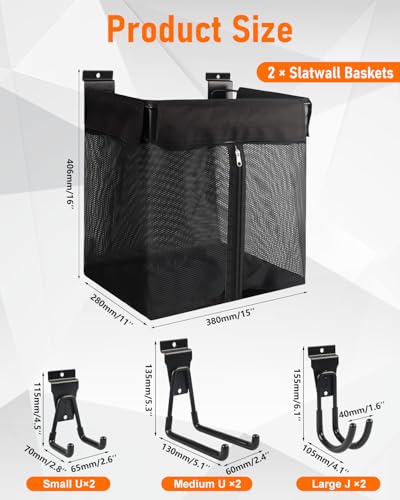 8-Pcs-Slatwall-Baskets-Kit-Slatwall-Accessories-with-Slat-Wall-Hooks-Front-Zipper-Access-Breathable-Mesh-Steel-Frame-Easy-Slatwall-Install-For-Garage-Shop-Gym-Toy-Display-Home-Storage