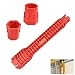 Produktbild UTRUGAN Waschbecken Installer Sink Faucet Installer Werkzeug Rohrzange Spülenschlüssel Wasserhahn Installer für die Wasserversorgungsmutter, Absperrventil, Filterkorb, Spülbecken, Sanitär (Rot)