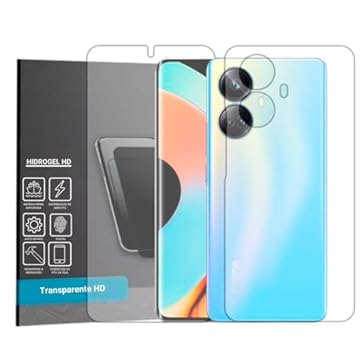 Película Hidrogel HD Frente e Verso Para Realme 10 Pro Plus