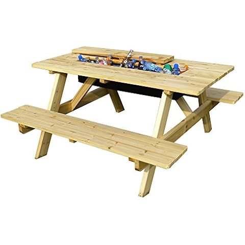 Merry Garden Wooden Picnic Table Cover