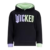 Wicked Hoodie for Girls, 9-10 Years: 140cm, Black