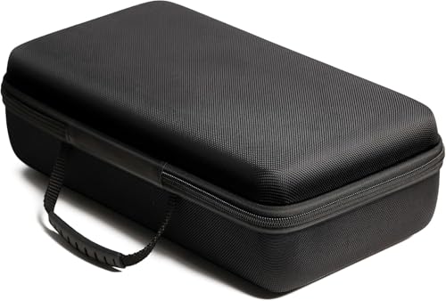 Image of Travel Watch Case Organizer Watch Box With Zipper Heavy Duty Portable Travel Friendly Case Fits all Wristwatches & Smart Watches Up To 60MM Compatible for Apple Watch (Black,8 Slots)