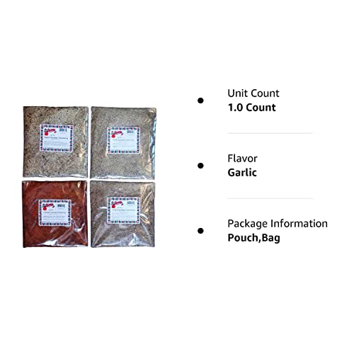 Bolner's Fiesta Extra Fancy Sausage Seasoning 4 Flavor Variety Bundle, (1) Each: Polish, Italian, German, Pork #TOP1
