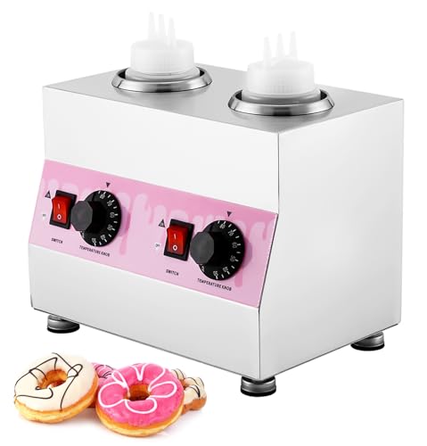 Saladulce Electric Sauce Warmer Hot Fudge Warmer Dispenser Nacho Cheese