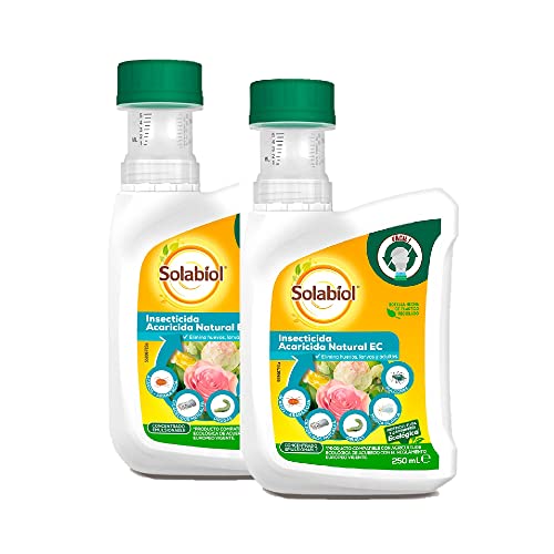 Solabiol Pack de 2 Natria Insecticida Acaricida, 250 Ml
