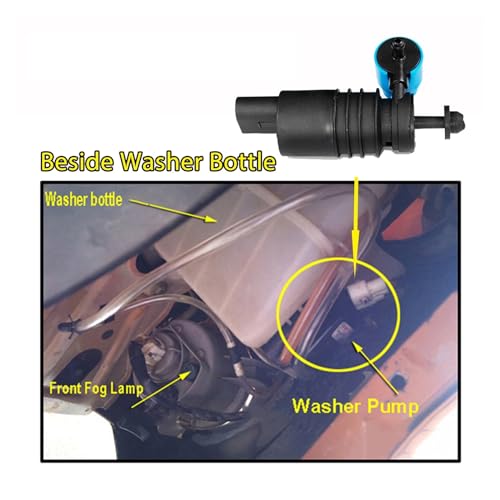 Motor de bomba de lavado de agua para parabrisas Audi A3 A4 A6 5