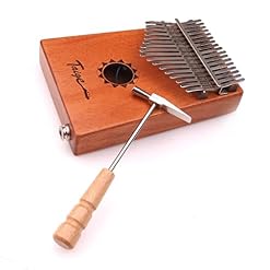 Tbkoly Outil de Marteau de réglage Kalimba Africain + protège-Doigts + Autocollant de Note + piézo de ramassage - Les Beatles, Paul McCartney, John Lennon, RIngo Starr, George Harrison Tbkoly Outil de Marteau de réglage Kalimba Africain + protège-Doigts + Autocollant de Note + piézo de ramassage – Image 7