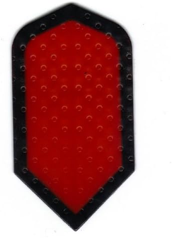 25 Sets #3109 AmeriThon Red Embossed "No Stinking Logos" Dart Flights