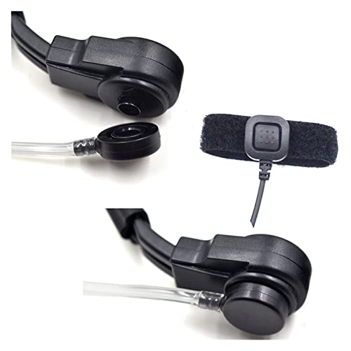 JUSTPENGHUI Uitschuifbare keelmicrofoon headset oortelefoon PTT APX2000 APX6000 APX7000 APX8000 Draagbare… - Image 4